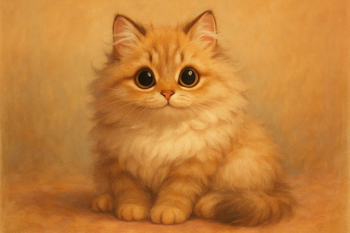 big cute cat