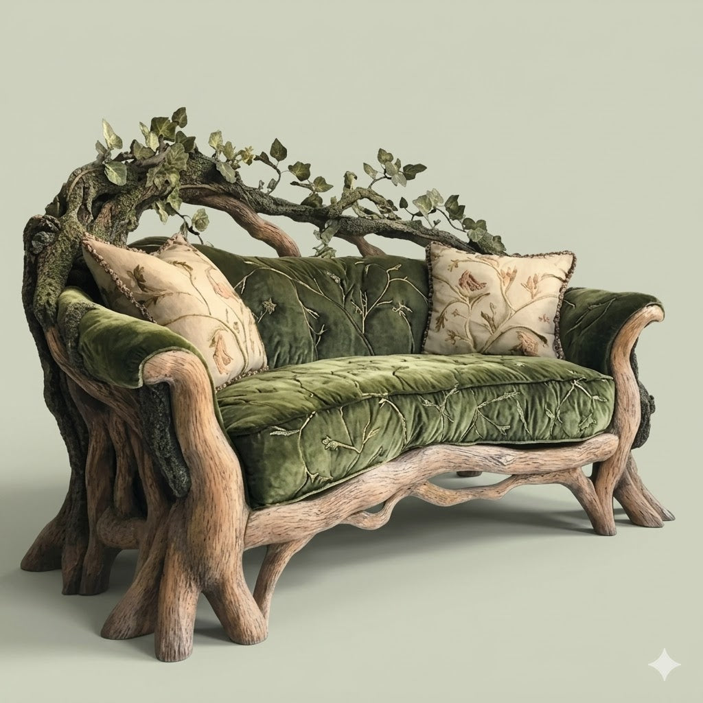 The Couch That Grew Out of a Dream (Literally) 🌿🪑
